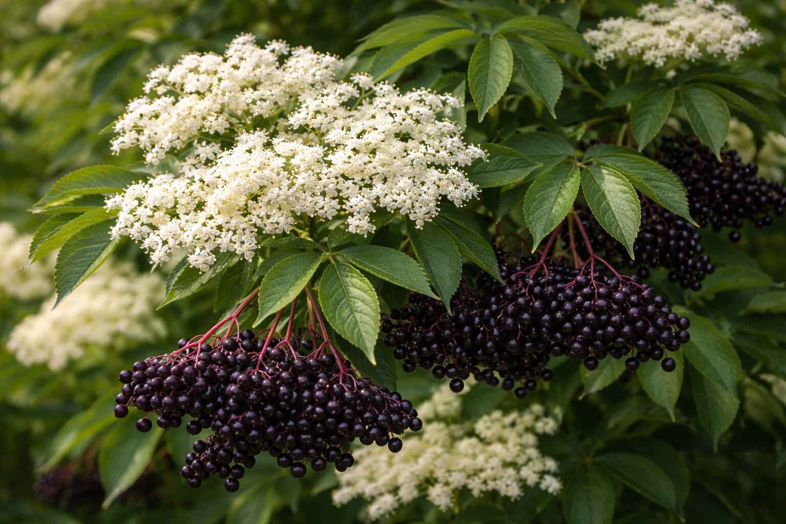 Sambucus Nigra (crna zova, crna bazga) u tretmanu prehlade I gripa